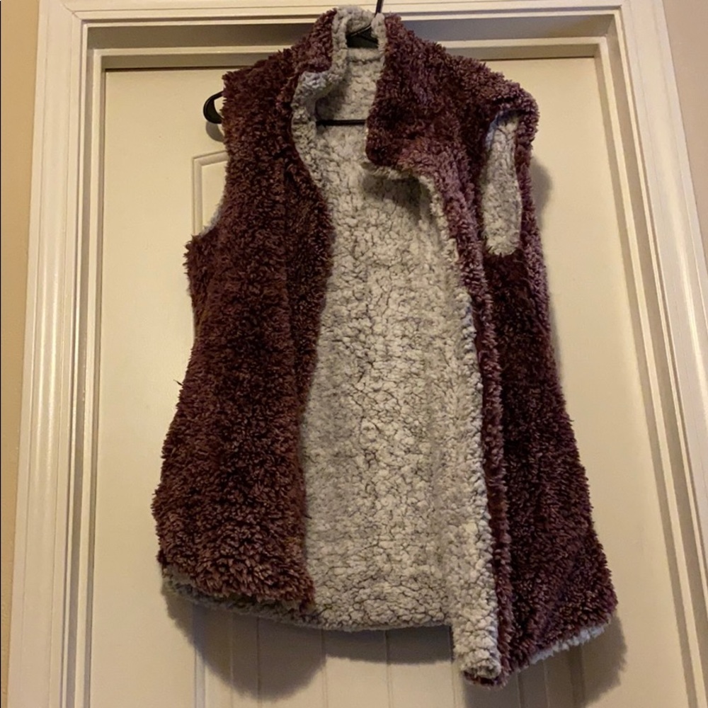 Fuzzy vest